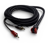 AUDIO SYSTEM HLAC EASY MOUNTING TYVERI KABEL TIL HIGH IN RCA 3 METER 2 KANAL